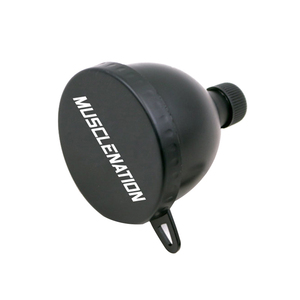 Sampel Gratis Pabrik 15 Tahun Sesuai Pesanan 100Ml Corong Bubuk Protein Plastik Suplemen Protein Bubuk dengan Dua Tutup - Product Image 1