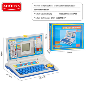Zhoryaインテリジェント教育玩具学習プレイラップトップキッズ学習マシン - Product Image 6