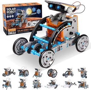キッズ教育玩具12in1ソーラーロボットキットSTEM玩具教育建築科学実験セット - Product Image 1