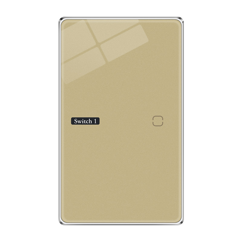 Vertical - 1Gang Gold