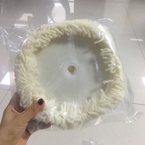 150*8mm len đánh bóng Pad 7inch cảm thấy đánh bóng Pad len <span class=keywords><strong>Buffing</strong></span> Wheel - Product Image 2