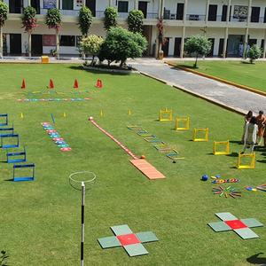 Alfombrilla de Cross Hop para atletismo de niños, equipo deportivo escolar de entrenamiento de velocidad para el programa KA, alfombrillas de salto en conjuntos de atletismo para niños - Product Image 1