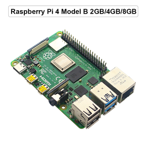 Neueste Raspberry Pi 4 Modell B 2GB RAM 1.2 BCM2711 Quad Core Cortex-A72 V8 1,5 GHz 64-Bit-Betriebs system für Education & Maker Boards - Product Image 2