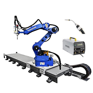 Nueva estación de limpieza de pistola Robótica Industrial y robot de soldadura por arco de brazo robótico YASKAWA AR1440 de 6 ejes con unidades lineales - Product Image 4