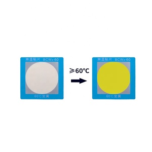 Pegatinas de temperatura de cambio de Color, autoadhesivos reversibles para uso industrial, sensible al calor, OEM - Product Image 2