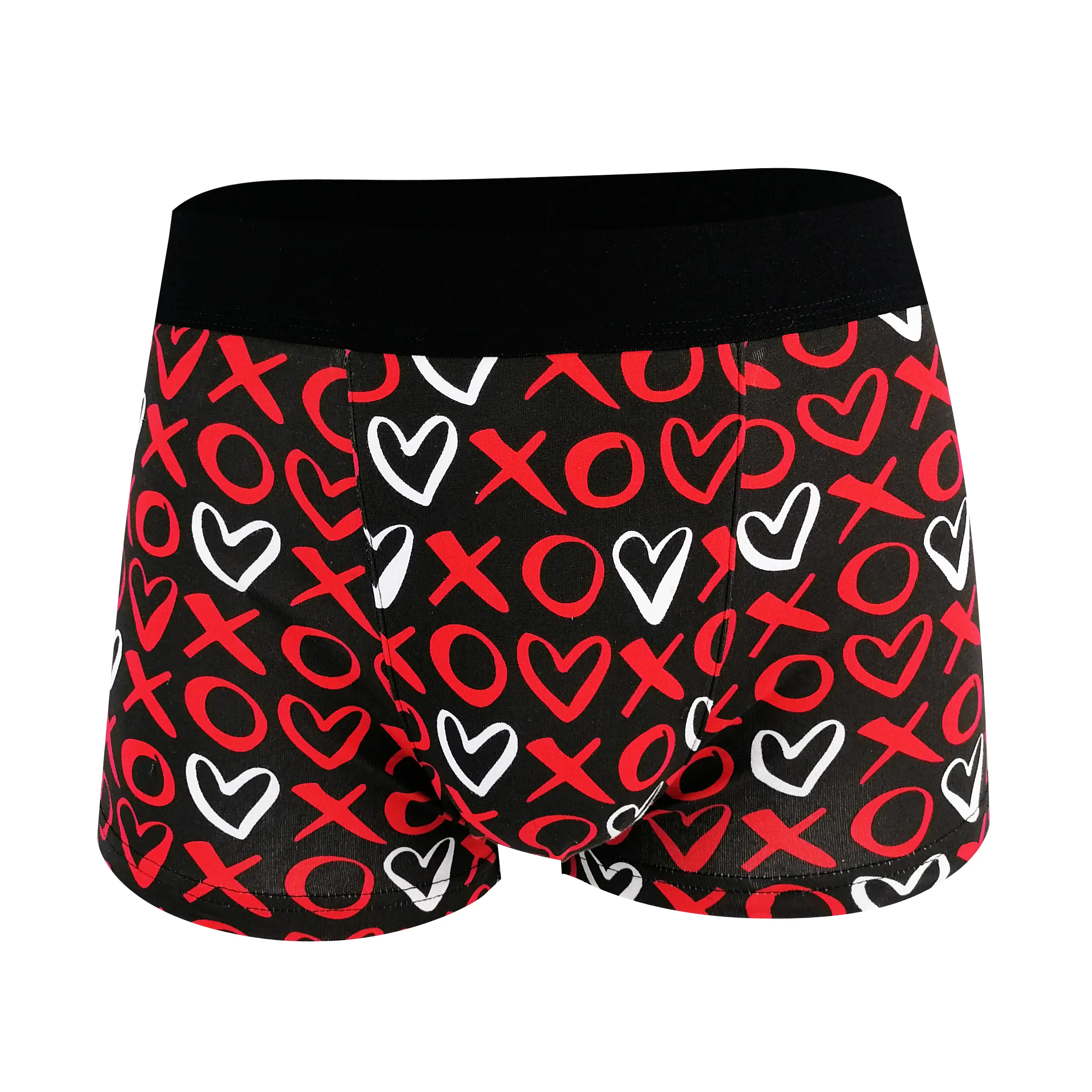 Cueca boxer masculina, cueca de desenho animado, confortável, macia, respirável, multi cores