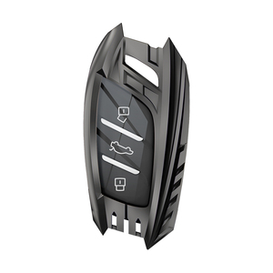 Metal <strong>Key</strong> Fob Case Cover with Keychain Fit for Roewe I5 I6 Max RX3 RX5 MAS RX8 2016+ <strong>MG</strong> HS PHEV <strong>ZS</strong> EV ZST HECTOR EHS - Product Image 3