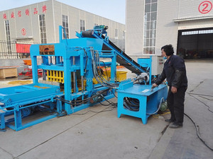 Máquinas de fabricación de bloques automatizadas Línea de máquina de fabricación de ladrillos de pavimentación hueca de hormigón hidráulico de - Product Image 2