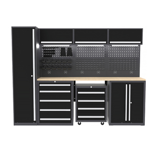 高品质易于安装工具柜手推车，带车库商店维修工具箱 - Product Image 5