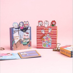 异形猫N次折叠笔记四个随机便签Diy Pad笔记本标签贴纸儿童学校办公室 - Product Image 3