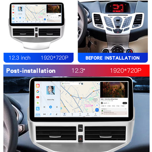 8 Core 12.3 Inch 4 + 64GB Xe Máy Nghe Nhạc Wifi 4G DSP Không Dây Carplay GPS Navigation 360 <span class=keywords><strong>Android</strong></span> Đài Phát Thanh Cho Ford Fiesta 2009-2014 - Product Image 6