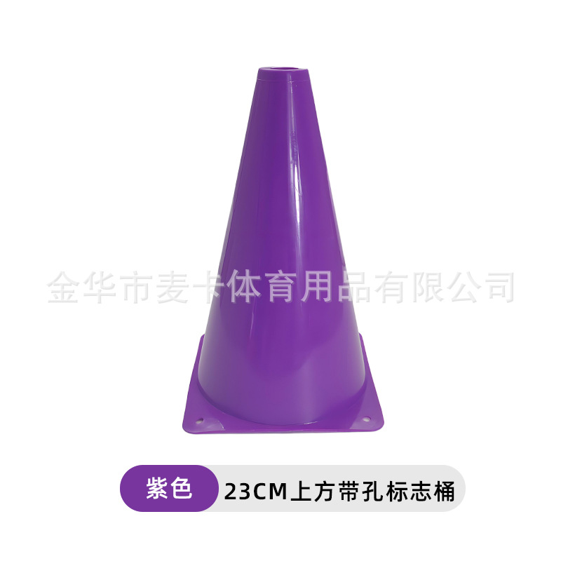 Ouverture supérieure de 23 cm, couleur violette.