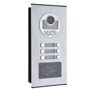 Sistema de intercomunicación con vídeo de 2 cables para casa, autobús de 7 pulgadas, 6 unidades, compatible con APP remota de visión nocturna, para apartamento