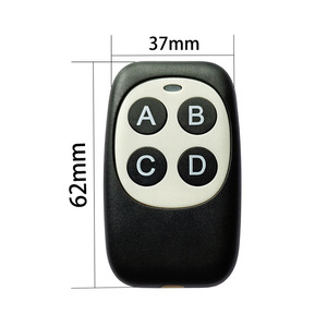 433,92 MHz 4-Tasten-Funkkopiercode Fernbedienung Universal fernbedienung Kompatibel mit Lerncode Rolling Code