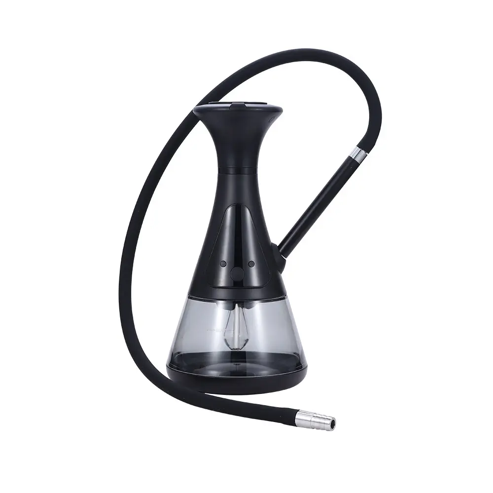 Pop-up-Produkt Grenzüberschreitende Explosion elektronische Zigarette wiederaufladbare LED-Anzeige schnell heizende Wasserpfeife E-Hookah Shisha