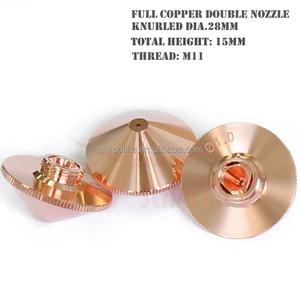 Youlike Chất lượng cao d28mm M11 H15 tiêu chuẩn sợi laser cắt vòi phun cho precitec/Hans/wsx/ospri cắt Laser đầu - Product Image 4