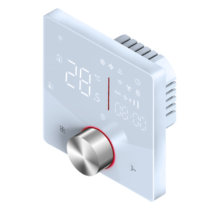Современный дизайн, система HVAC, 4 трубы, внешний датчик, Wi-Fi, термостат с контролем Tuya, термостат с детским замком, регулятор температуры - Product Image 5