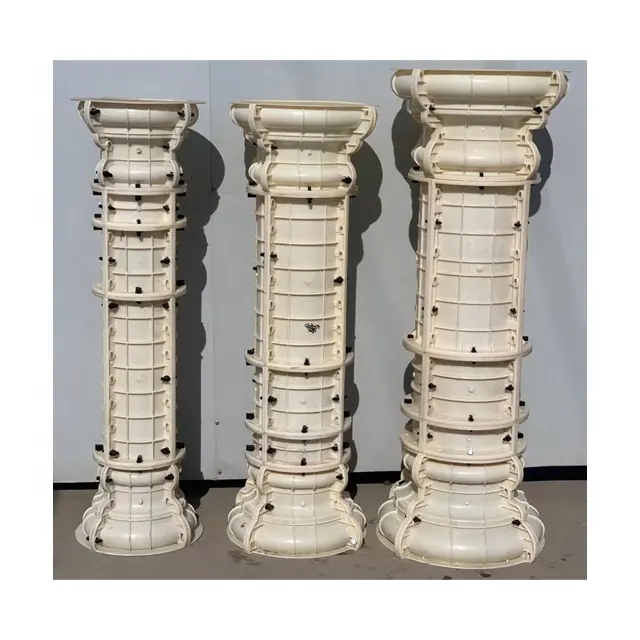 Moldes de cemento de hormigón ABS, para pilares de columna Romana