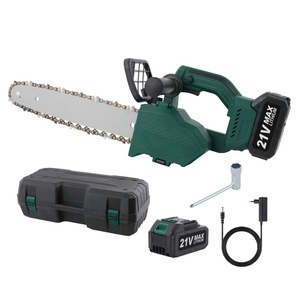 21V şarj edilebilir DIY lityum pil el testere elektrikli zincir budama günlüğü testere ev kullanımı için özelleştirilebilir sınır ötesi - Product Image 4