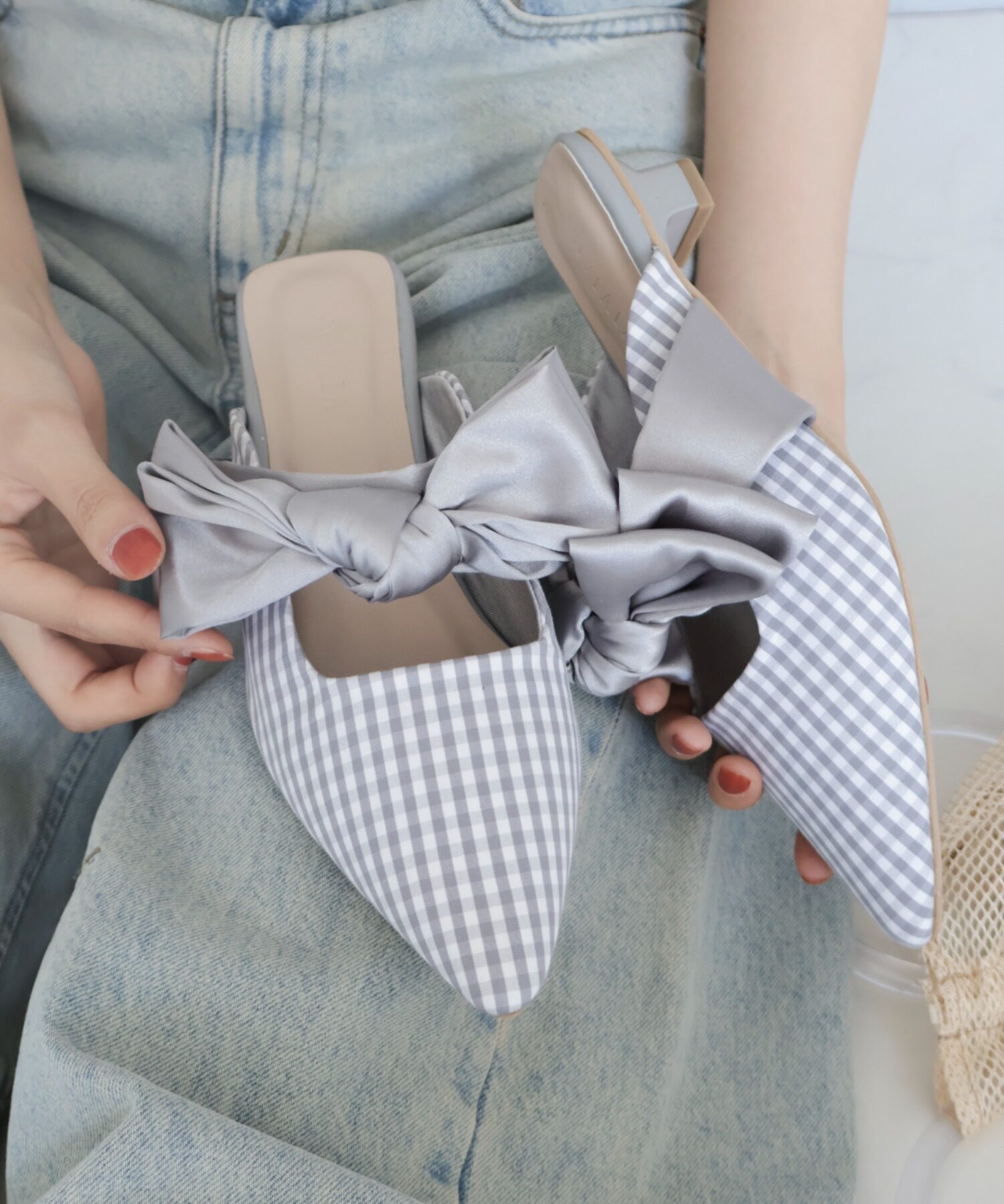 Plaid gris