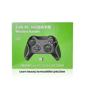 2.4G Wireless Black Joystick Game <strong>Controller</strong> with Vibration <strong>Function</strong> PC Steam Myth Legend Kong Compatible Black Legend - Product Image 5
