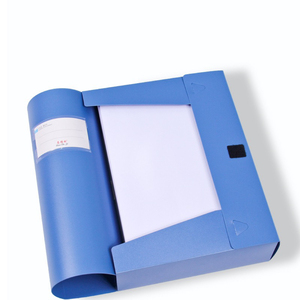 Carpeta de archivos Caja Organizador de almacenamiento Caja de archivos A4 Documento expandible Carpeta de plástico Caja de información de caja de Oficina de Aprendizaje - Product Image 4