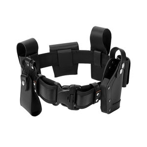 Gina Gear Security Modulaire Handhavingsapparatuur Tactische Lederen Boston Riem Met Tactische Zakjes Voor Veiligheidsbrandweerman - Product Image 1