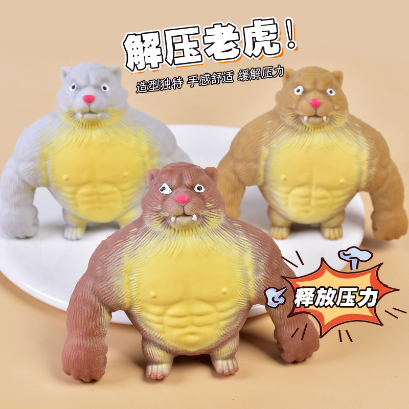 Flour Stress-relieving Tiger