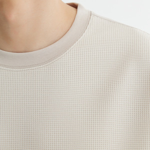 Cai vương quốc thoáng khí da thân thiện 100% chim mắt Pique vải dệt kim Polyester cotton CVC TC giả Waffle vải - Product Image 5