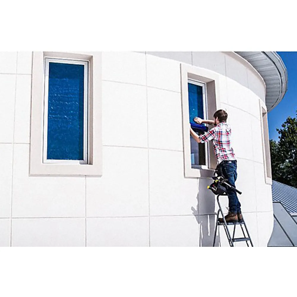 Película protectora de PE transparente autoadhesiva para vidrio de ventana