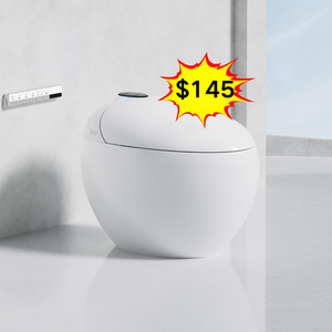 Lüks Modern zemin üstü akıllı yumurta şeklinde tuvalet yerleşik bide ve yumuşak ortam ışığı - Product Image 1