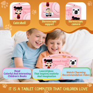 10.1 pollici bambini <span class=keywords><strong>Tablet</strong></span> SIM <span class=keywords><strong>Android</strong></span> 13 Octa Core 4000MAH batteria 1280x800 risoluzione nero Friday 4GB memoria MTK processori - Product Image 3