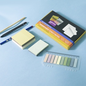 Customisable Stick <strong>Notes</strong> Home Decor Fake Books Colored Transparent <strong>Sticky</strong> <strong>Note</strong> <strong>Large</strong> - Product Image 1