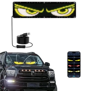 App-<strong>Controlled</strong> Flexible RGB <strong>Text</strong> Screen LED Matrix Panel Digital Advertising <strong>Display</strong> for Cars Window Light <strong>Moving</strong> Sign Board - Product Image 4