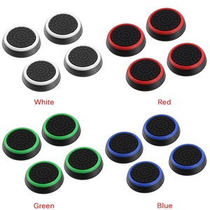 PS3 PS4PS5ゲームパッド用滑り止めシリコンアナロググリップキャップXbox360 XboxOneコントローラー用サムスティックサムスティックグリップケース - Product Image 3