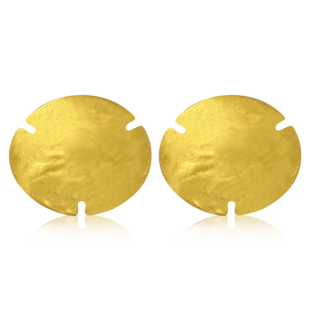 Máscara de colágeno de ouro 24k, máscara clareadora para nágeno e cristal, hidrogênio