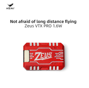 Hglrc zeus vtx pro 1.6w 5.8g 40ch pitmode 25mw 400mw 800mw 1.6w ayarlanabilir fpv vtx dahili mikrofon 7-36v fpv uzun menzilli - Product Image 3