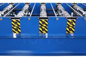 Kim loại/mạ kẽm/Màu thép xây dựng cán màn trập cửa tạo thành máy ibr cuộn tạo thành máy cho máy xây dựng - Product Image 4