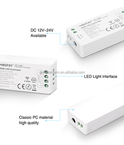 FUT037S 2,4 ГГц RGB светодиодный мини-контроллер DC12V-24V 12A RF регулировки цветовой температуры PWM с регулируемой яркостью умный RGB пульт дистанционного управления - Product Image 3