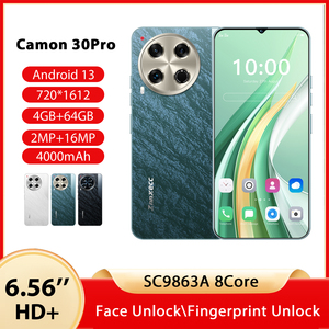 Toptan yeni ZNNXECC Camon30Pro 4G Smartphone sekiz çekirdekli işlemci 6.6 inç HD ekran 4GB + 64GB bellek yüz tanıma fransız - Product Image 4