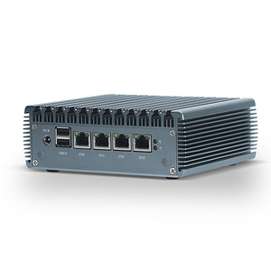 Intel J4125 Quad Core 2.0Ghz <strong>Windows</strong> 11 Mini <strong>Computer</strong> 4 Lan HD SIM 4 USB Industrial PC - Product Image 3