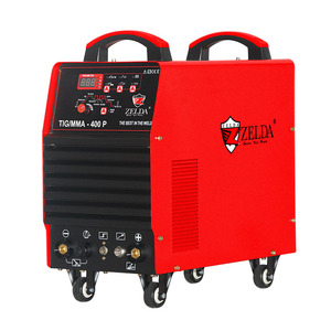TIG PULSE機能溶接作業用アルミニウムステンレス鋼炭素鋼ティグ溶接機の380V入力ACおよびDC出力 - Product Image 1