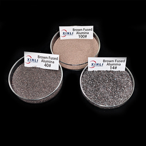 Nhà sản xuất giá thấp Nâu hợp nhất alumina Corundum Grit phun cát phương tiện truyền thông - Product Image 2