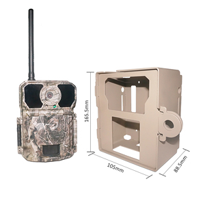 KG202 Support Lock Game Hunting Wildlife Trail Forest Game Stealth Camera Metal Security Box case <strong>Mounting</strong> - Product Image 4