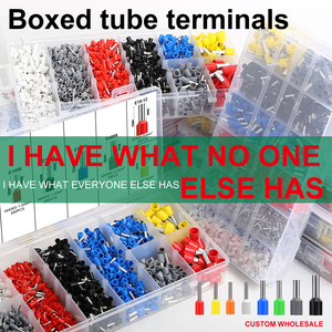 1200pcs 22-8awg hsc8 6-4 điều chỉnh ống Cáp tay áo Brass/Đồng điện thủy lực <span class=keywords><strong>Kit</strong></span> plier lục giác ferrule Uốn Tóc bồng công cụ - Product Image 2