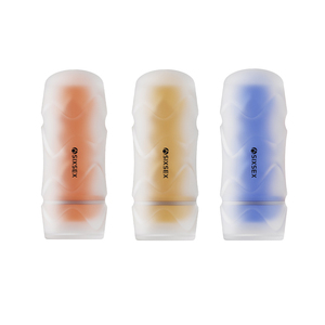 Sixsex Discreet Sex Toys for Men Stroker Blue Color with Complex Stimulus and Multiple <strong>Nodules</strong>