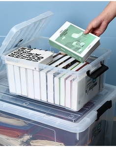 防水塑料储物箱节省空间 - Product Image 5