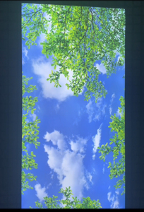 LED panel AYDINLATMA fabrika 600x600 603x603 595x595 gökyüzü ışık Panel AYDINLATMA bulut Sky2x2ft tavan Led ışıklık paneli tavan - Product Image 5