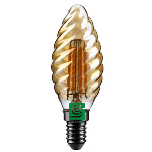 LED Vintage Filament ampuller küçük Edison vida E14 ampul sıcak beyaz