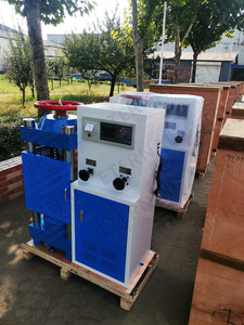 1 año de garantía, máquina de prueba de compresión digital para hormigón, potencia hidráulica y manual, probador de fuerza de 220V con carga máxima de 1000KN